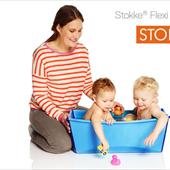 Flexi Bath di Stokke: bagnetto pieghevole per bimbi da 0 a 4 anni