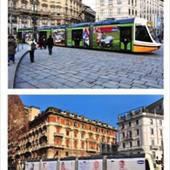 Chicco veste i tram di Milano in occasione della Fashion Week 2012