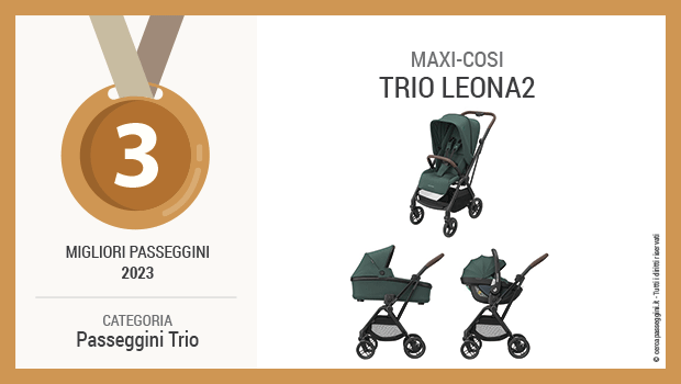 MIgliori passeggini trio 2023 - Maxi-Cosi Trio Leona2