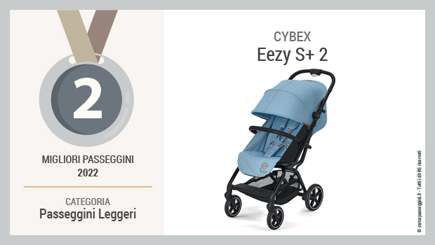 Migliori passeggini leggeri 2022 - Secondo posto - Cybex Eezy S Plus 2