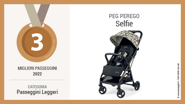 Migliori passeggini leggeri 2022 - Terzo posto - Peg Perego Selfie