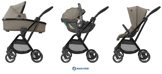 Maxi-Cosi Leona2 Luxe - Vista della variante colore Twillic Truffle