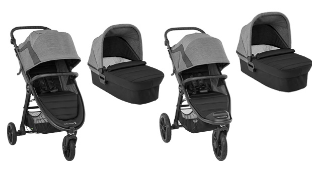 Baby Jogger Barre Collection: a six il Duo City Mini GT2 e a dex il Duo City Elite2