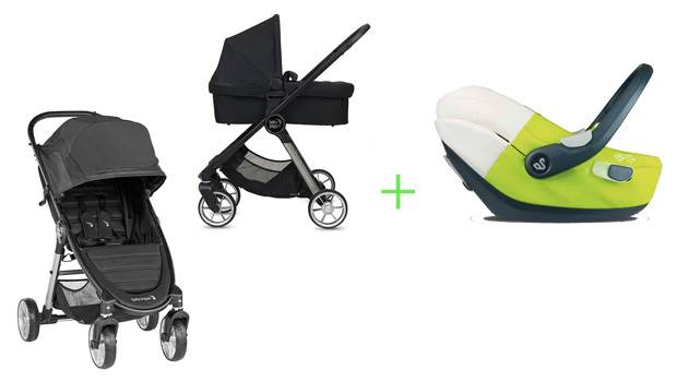 La combinazione del Duo Baby Jogger City Mini2 con Albert i-Size di Swandoo