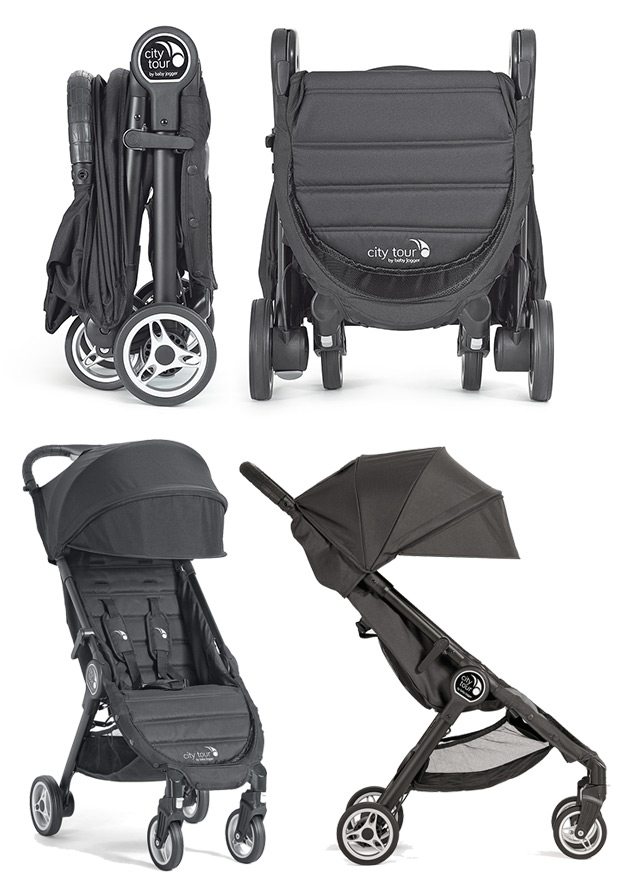 Baby Jogger Passeggino City Tour, Ginepro - Leggero e compatto. Va in aereo  come bagaglio a mano! unisex (bambini)