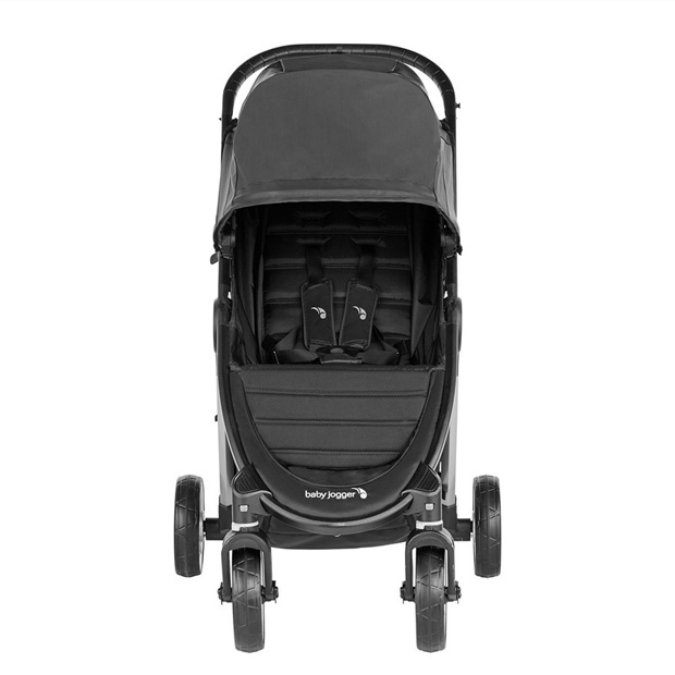 Il passeggino Baby Jogger City Mini2: vista frontale