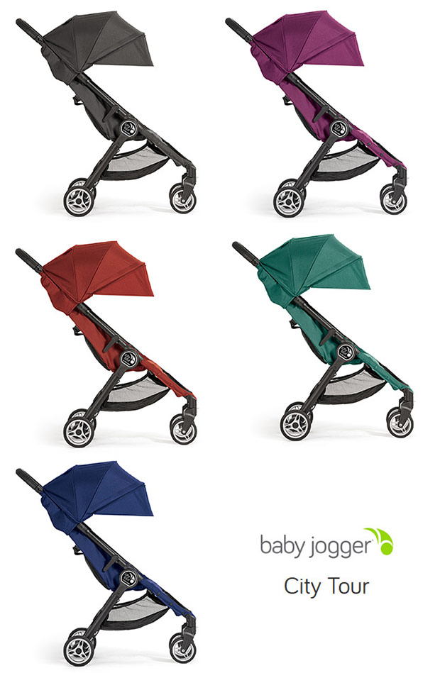 Colori del passeggino leggero Baby Jogger City Tour