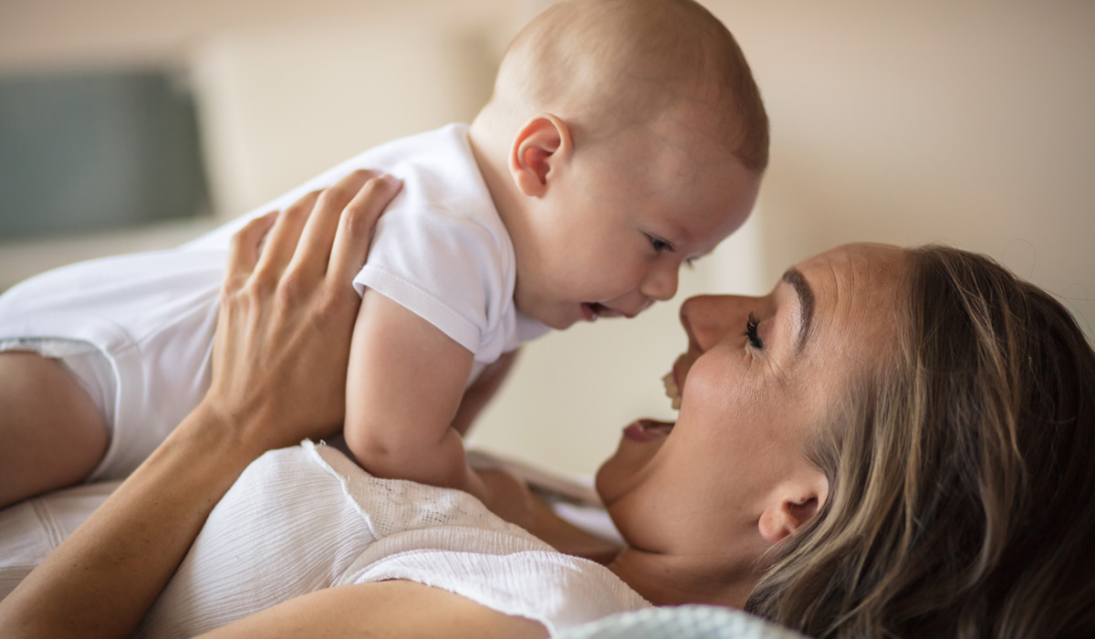 Mamma e bimbo felici - Madri informate e ben assistite