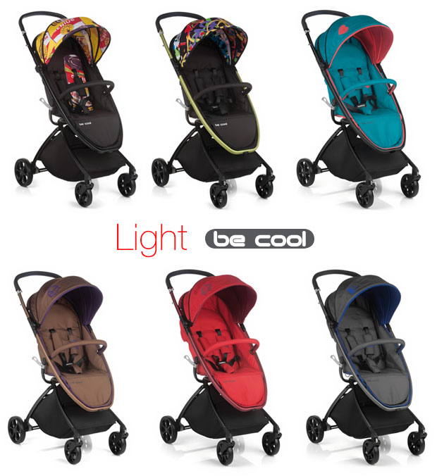 Be cool Light - passeggino leggero - collezione colori - cercapasseggini 2017