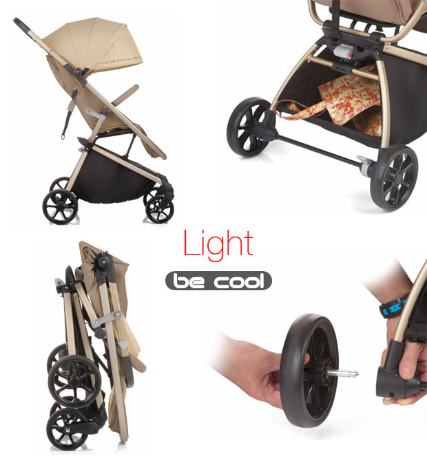 Be cool Light - passeggino leggero - dettagli e alcune caratteristiche - cercapasseggini 2017