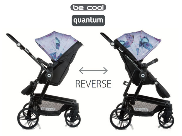 Be Cool Quantum 2017 - passeggino singolo, duo e trio - seduta reversibile - cercapasseggini