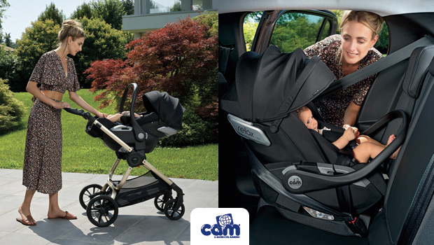 Cam Il Mondo del bambino - Seggiolino auto Relax i-Size in modalit travel system