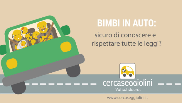 Bimbi in auto senza seggiolino - Cercaseggiolini