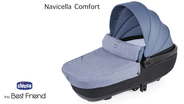 La navicella Comfort di Chicco Trio Best Friend 