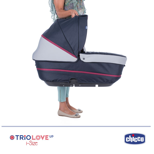 Chicco Trio Love Up i-Size 2018 - vista della navicella LightNap - cercapasseggini