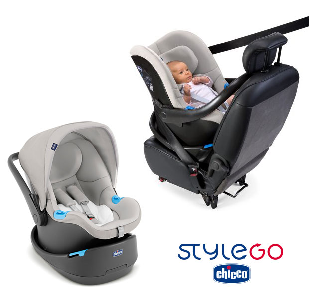 Chicco StyleGo passeggino trio - vista del seggiolino auto Oasys 0+ - cercapasseggini 2017