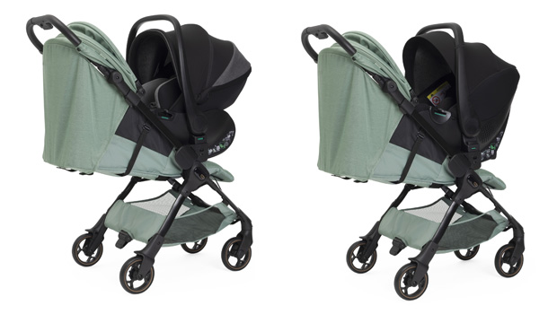 Chicco WE 2 - Versione Travel System in abbinamento agli ovetti Kory e First-Seat Recline