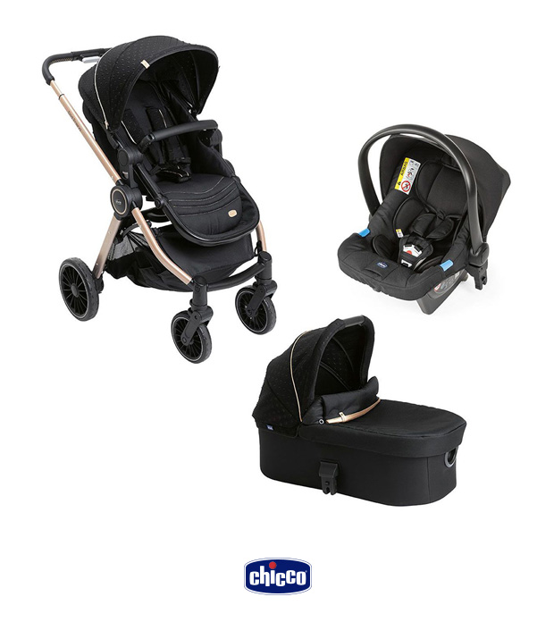 Chicco Trio Best Friend Pro Black Re-Lux - Cercapasseggini