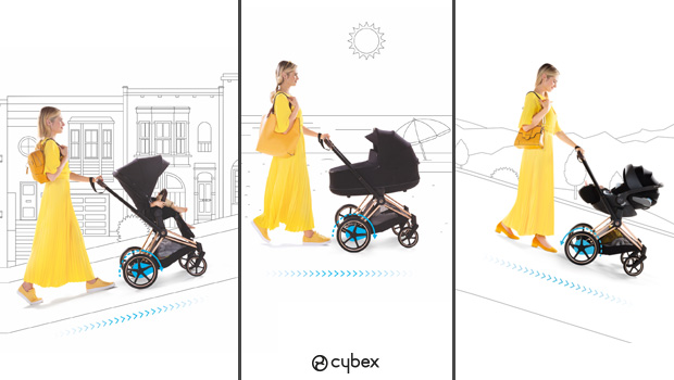 Cybex e-Priam - camminata assistita - Cercapasseggini