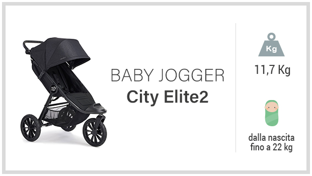 Baby Jogger City Elite2 - Miglior passeggino spiaggia mare - Guida all'acquisto