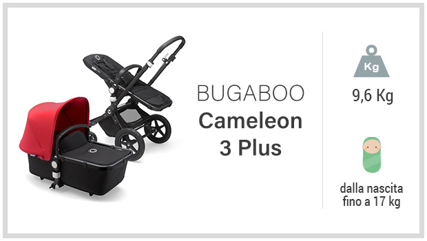 Bugaboo Cameleon 3 Plus - Miglior passeggino duo - Guida allacquisto