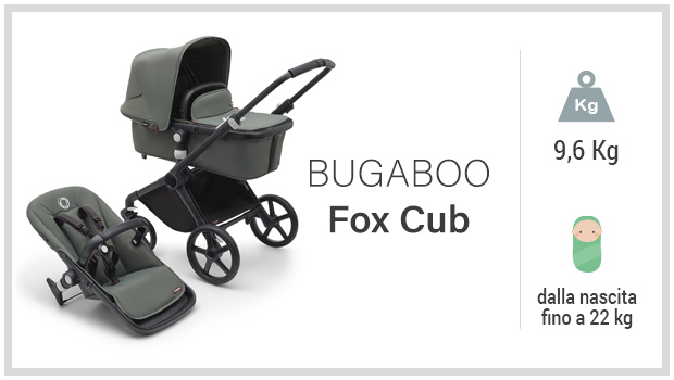 Bugaboo Fox Cub - Miglior passeggino duo - Guida allacquisto