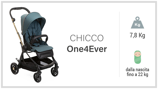 Chicco One4Ever - Miglior passeggino trio leggero - Guida allacquisto