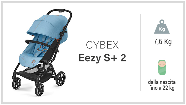 Cybex Eezy S+ 2 - Miglior passeggino trio leggero - Guida all’acquisto