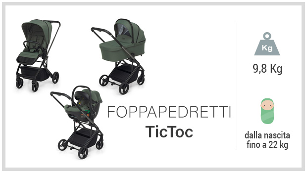 Foppapedretti Tic Toc Trio - Miglior trio 500-800 euro - Guida all'acquisto