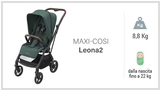 Maxi-Cose Leona2 - Miglior passeggino trio leggero - Guida allacquisto