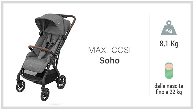 Maxi-Cosi Soho - Miglior passeggino citt - Guida all'acquisto