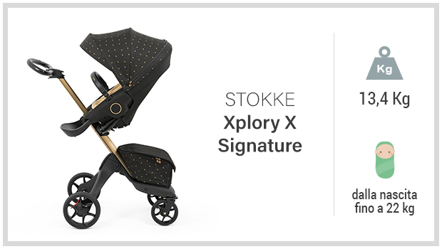 Stokke Xplory Signature - Miglior passeggino quattro ruote fashion - Guida allacquisto