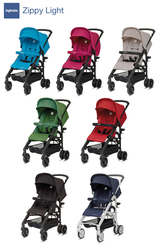 Inglesina passeggino Zippy Light 2017 - colori della collezione - cercapasseggini