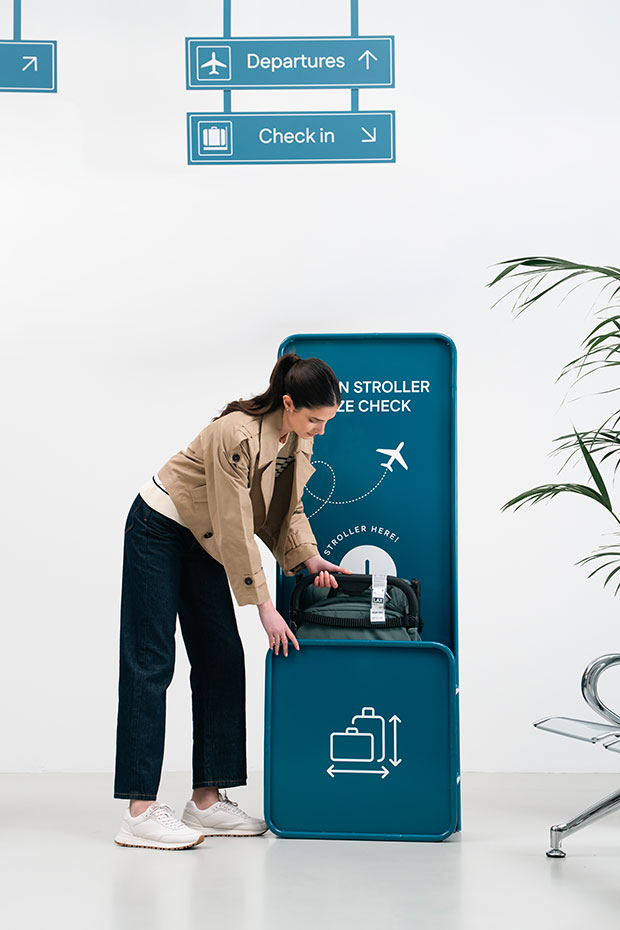 Inglesina Quid3 - Compatto e leggero da chiuso si imbarca come bagaglio a mano in aereo