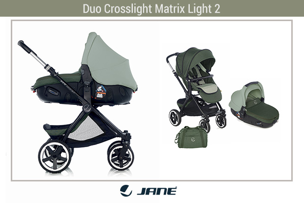 Janè Crosslight - versione Duo con Matrix Light 2 - Cercapasseggini