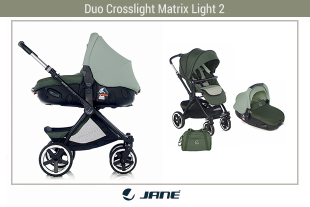 Jan Crosslight - versione Duo con Matrix Light 2 - Cercapasseggini