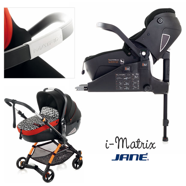 Janè passeggino Minnum 2017 - combinazione con navicella e segggiolino auto i-Matrix - cercapasseggini