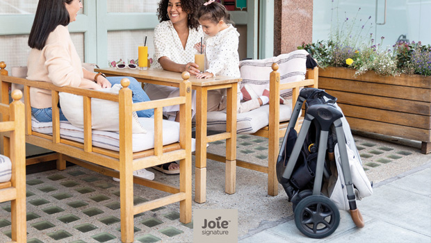 Joie Signature Trio Finiti Calmi R129 i-Level recline - Dettaglio del passeggino Finiti chiuso