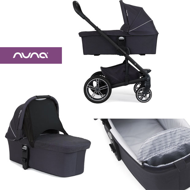 Nuna Trio Mixx 2017 - dettagli della navicella Mixx Carry Cot - cercapasseggini