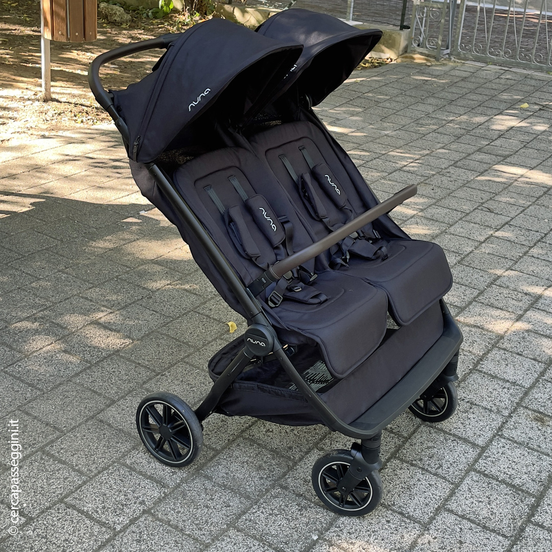 Nuna Trvl Dubl - vista panoramica del passeggino