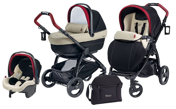 poussette trio book plus fiat 500