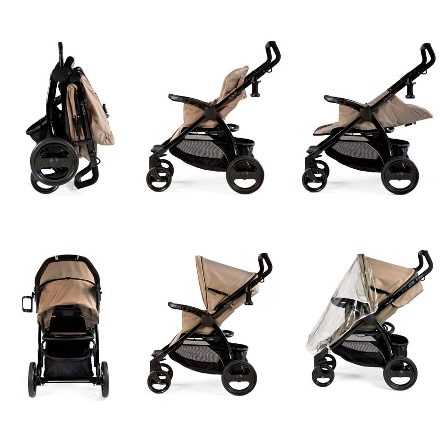 Varie visualizzazioni del Passeggino Book Peg Perego