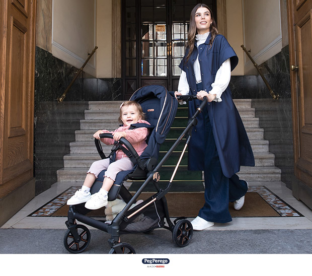 Peg Perego Vivace Modular Special Edition - Vista frontale del passeggino