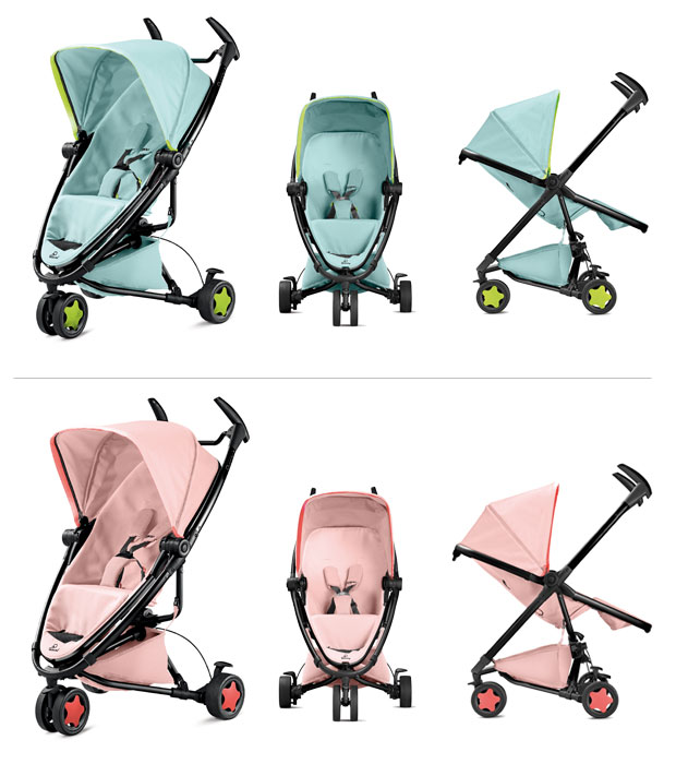 Quinny Zapp Xtra2 Miami, Limited Edition 2015. Pink Pastel e Blue Pastel