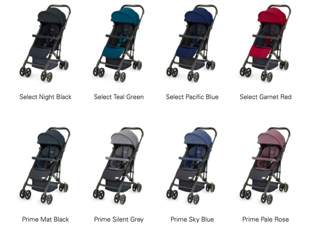 I colori della collezione 2020 del passeggino Recaro Easylife Elite 2