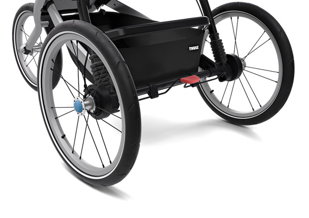 Thule Glide 2, dettaglio ruote