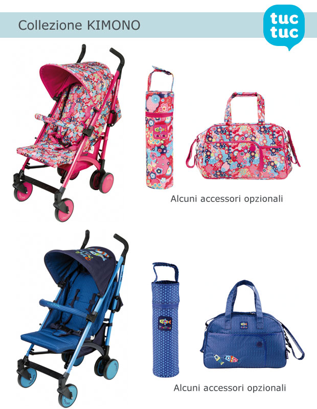 Tuc Tuc Yupi passeggino leggero 2017 - collezione Kimono - cercapasseggini