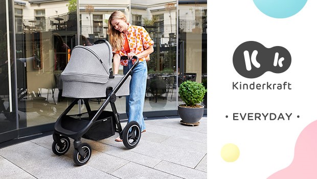 Kinderkraft Everyday 2 in 1: il Duo per scoprire il mondo