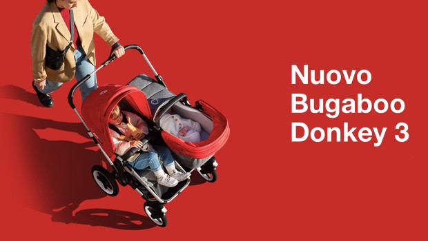 Bugaboo Donkey 3: il passeggino che cresce con la famiglia