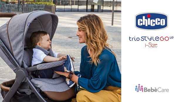 Chicco Trio StyleGo Up iSize: nel 2019 BebCare di serie